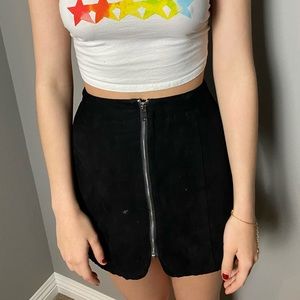 ZIP UP SKIRT
